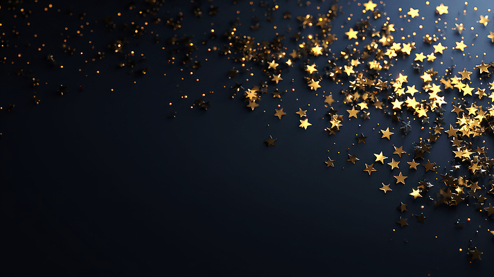 JPG 편집이미지 디자인 계절 별 이벤트 장식 반짝임 축제 금색 축하 화려 즐거움 뷰티풀 환상 이미지편집 자연요소 감정 컬러 컨셉 모션 파일형식