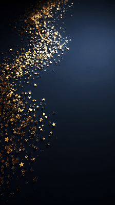 JPG 편집이미지 디자인 별 배경화면 백그라운드 장식 반짝임 우주 어둠 금색 장면 뷰티풀 흩어짐 이미지편집 자연요소 컬러 컨셉 모션 파일형식