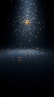 JPG 편집이미지 별 조명 빛 반짝임 어둠 분위기 중앙 신비 유혹 먼지 장면 환상 이미지편집 자연요소 컨셉 모션 파일형식