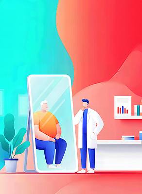 비즈니스 의학 건강 관리 말하기 사람 의료진 감각 파일형식 상담 의사 남자 병원 거울 회의 내부 편안함 치료 지원 건강관리 표정 대화 생활 공간 프로포즈 일러스트 국내일러스트 JPG