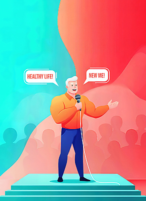 감정 음향기기 컨셉 사람 생활 파일형식 발표 건강 라이프 변화 무대 마이크 남자 이야기 군중 영감 긍정적 행복 일러스트 국내일러스트 JPG