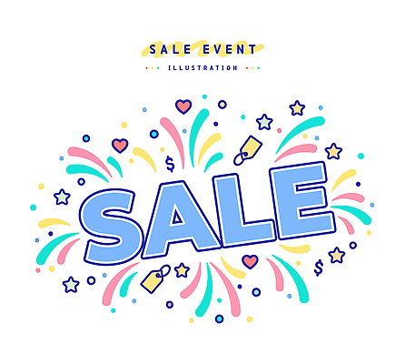 상징 컬러 백그라운드 일러스트 재료 텍스트 경고 이벤트 장식 쇼핑 세일 상점 기쁨 소비 구매 즐거움 마케팅 프로모션 국내일러스트 AI파일 감정 파일형식 벡터