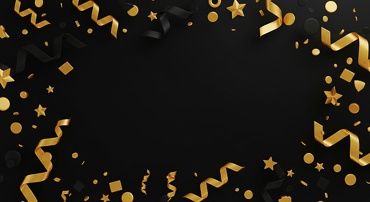 JPG 편집이미지 기념일 별 리본 백그라운드 이벤트 장식 파티 검은색 축제 금색 점 생일 비누 이미지편집 AI컴퓨터그래픽 AI콘텐츠 자연요소 컬러 위생용품 파일형식