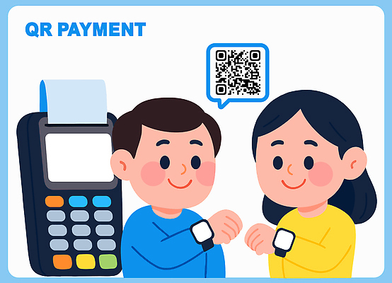 일러스트 기술 두명 친구 상점 기계 소비 회계 편리함 소통 금융거래 스마트페이 상호작용 국내일러스트 AI파일 컨셉 관계 사람 금융 경제 스마트 결제 파일형식 벡터