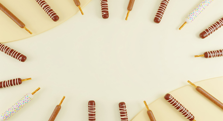 JPG 모양 편집이미지 컬러 탁자 아이스크림 디저트 파티 초콜릿 다양 달콤 배열 즐거움 빼빼로 빼빼로데이 스프링클 간편조리식품 편집3D AI컴퓨터그래픽 AI콘텐츠 감정 음식 가구 다수 데이이벤트 이벤트 장식 3D 맛 막대과자 파일형식