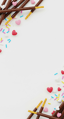 JPG 편집이미지 기념일 음식 컬러 디저트 선물 사랑 장식 파티 초콜릿 흰색 하트 즐거움 제빵 빼빼로 빼빼로데이 스프링클 편집3D AI컴퓨터그래픽 AI콘텐츠 모양 감정 데이이벤트 이벤트 3D 제과제빵 막대과자 파일형식