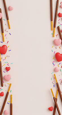 JPG 편집이미지 기념일 탁자 디저트 사탕 이벤트 장식 친구 파티 과자 초콜릿 축제 하트 생일 즐거움 빼빼로 빼빼로데이 스프링클 편집3D AI컴퓨터그래픽 AI콘텐츠 모양 감정 음식 가구 관계 데이이벤트 3D 막대과자 파일형식