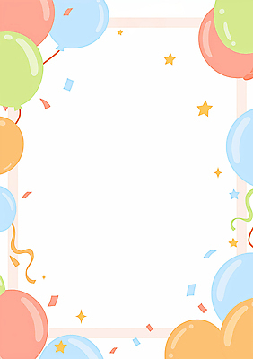 JPG 기념일 컬러 일러스트 이벤트 장식 파티 축제 축하 생일 화려 분위기 즐거움 파티용품 풍선 아기자기 국내일러스트 AI일러스트 AI콘텐츠 감정 컨셉 이벤트용품 파일형식