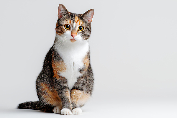 컬러 포유류 모션 반려동물 CG 파일형식 고양이 이미지 털 앉기 동물 분홍색 흰색 표정 백그라운드 포즈 편집실사 편집이미지 JPG