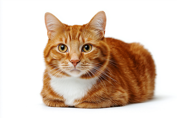 동물 감정 컬러 컨셉 포유류 모션 반려동물 감각 CG 파일형식 고양이 주황색 귀여움 털 흰색 편안함 호기심 생명 특징 앉기 관찰 편집실사 편집이미지 JPG