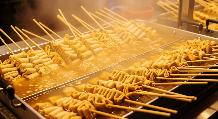 JPG 편집이미지 음식 디저트 거리 한국 따뜻함 여러명 꼬치 어묵 저녁 수증기 어묵꼬치 향기 겨울간식 국물 노점 먹거리 편집실사 AI포토 AI콘텐츠 아시아 다수 사람 상점 야간 CG 냄새 파일형식