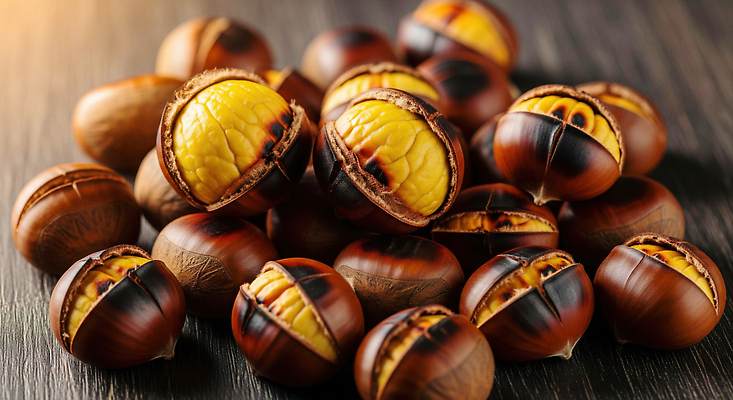 JPG 편집이미지 재료 자연 탁자 건강 여름 농장 신선 맛 겨울간식 군밤 편집실사 AI포토 AI콘텐츠 계절 가구 컨셉 농업 디저트 밤_견과류 굽기 CG 생태계 파일형식