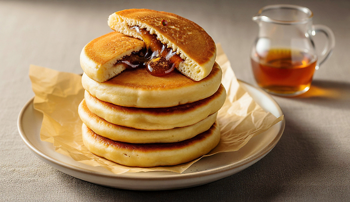 JPG 편집이미지 접시 음식 유리병 디저트 요리 식사 카페 달콤 아침식사 겨울간식 부드러움 시럽 먹거리 호떡 캐러멜 편집실사 AI포토 AI콘텐츠 식기 병_용기 상점 감각 맛 CG 파일형식