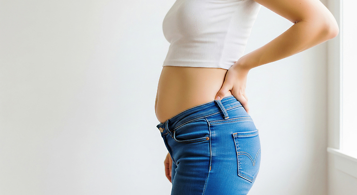 선 사람 라이프 신체부위 임신 CG 파일형식 여자 복부 허리 곡선 몸매 건강 생활 임산부 주방 일상 주말 안방 백그라운드 편집실사 편집이미지 JPG 의료성형뷰티