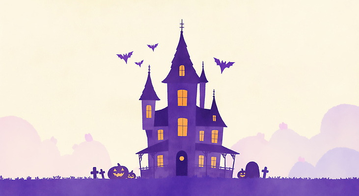 기념일 채소 포유류 하늘 이벤트 야간 예측 파일형식 유령의집 할로윈 박쥐 호박 비석 밤하늘 장식 유령 마을 축제 공포 전통 창문 그림자 미스터리 어둠 생일 마법 국내일러스트 일러스트 JPG