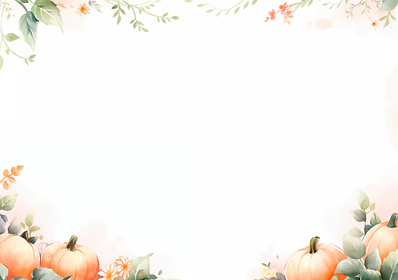 JPG 식물 전통 꽃 백그라운드 잎 일러스트 자연 호박 수채화 따뜻함 풍경 장식 농장 수확 가을 흰색 장면 뷰티풀 색감 국내일러스트 AI일러스트 AI콘텐츠 계절 컬러 농업 채소 생태계 파일형식