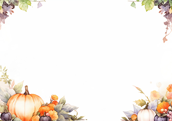 JPG 식물 디자인 계절 꽃 컬러 백그라운드 잎 일러스트 자연 호박 따뜻함 풍경 장식 농작물 정원 수확 가을 테두리 그림 뷰티풀 국내일러스트 AI일러스트 AI콘텐츠 농업 채소 생태계 파일형식