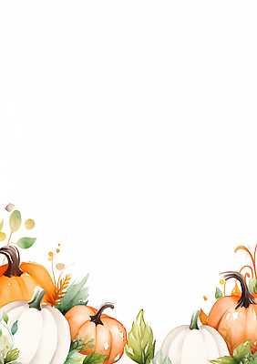 JPG 식물 디자인 계절 예술 컬러 잎 일러스트 자연 호박 따뜻함 장식 농작물 수확 가을 크기 조화 수공예 밝은색 뷰티풀 국내일러스트 AI일러스트 AI콘텐츠 농업 채소 공예 생태계 파일형식