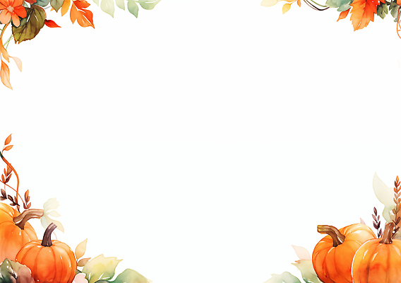 JPG 식물 디자인 계절 예술 컬러 백그라운드 단풍 일러스트 자연 호박 따뜻함 풍경 이벤트 장식 축제 가을 초대장 뷰티풀 창의성 스타일 국내일러스트 AI일러스트 AI콘텐츠 잎 채소 카드_감사 생태계 파일형식