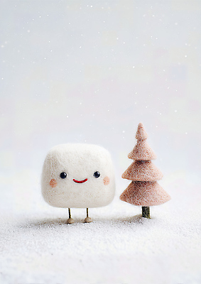 계절 기념일 감정 겨울 관계 풍경 CG 파일형식 눈사람 장면 소원 설경 크리스마스 상징 행복 친구 장식 동화 편집실사 편집이미지 JPG