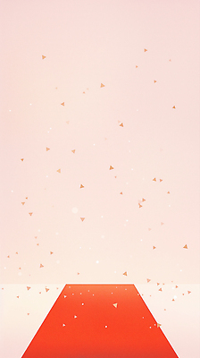 JPG 디자인 상징 백그라운드 일러스트 조명 실내 이벤트 장식 빨간색 축제 카펫 무대 오픈 화려 분위기 중앙 삼각형 레드카펫 뷰티풀 경관 국내일러스트 도형 컬러 컨셉 풍경 내부 파일형식