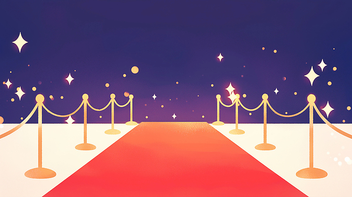 JPG 디자인 백그라운드 일러스트 조명 이벤트 장식 파티 축제 대기 화려 분위기 입장 레드카펫 뷰티풀 스타일 국내일러스트 컨셉 파일형식