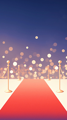 JPG 포즈 백그라운드 일러스트 조명 이벤트 반짝임 걷기 촬영 축제 무대 대기 화려 분위기 군중 스타 스포트라이트 레드카펫 시상식 착용 국내일러스트 컨셉 모션 사람 파일형식