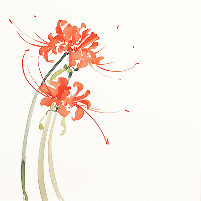 식물 꽃 감정 컬러 생태계 냄새 파일형식 빨간색 자연 뷰티풀 예술 생명 백그라운드 디자인 장면 조화 꽃잎 줄기 모양 사랑 향기 JPG 국내일러스트 일러스트 석산꽃