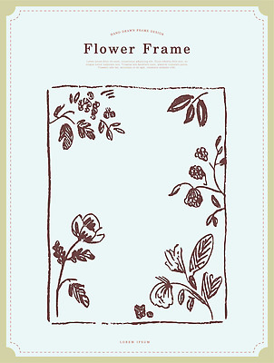 식물 디자인 컨셉 무늬 생태계 파일형식 벡터 꽃 테두리 장식 잎 자연 그림 창의성 뷰티풀 인테리어 백그라운드 프레임 감성 컬러 모양 패턴 예술 AI파일 국내일러스트 일러스트 낙서