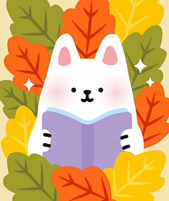 캐릭터 어린이 컬러 일러스트 자연 나뭇잎 이야기 풍경 책 학습 독서 귀여움 교양 강아지 편안함 즐거움 상상력 국내일러스트 AI파일 교육 감정 컨셉 잎 사람 반려동물 감각 개 생태계 파일형식 벡터