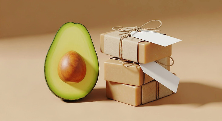 JPG 편집이미지 백그라운드 과일 포장 탁자 선물 상자 갈색 원형 오브젝트 조화 아보카도 건강식 편집실사 AI포토 AI콘텐츠 도형 음식 컬러 가구 CG 파일형식