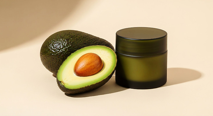 JPG 식물 편집이미지 과일 자연 건강 뷰티 화장품 신선 피부 크림 원료 유기농 스킨케어 아보카도 자연주의 편집실사 AI포토 AI콘텐츠 웰빙 신체부위 CG 생태계 파일형식