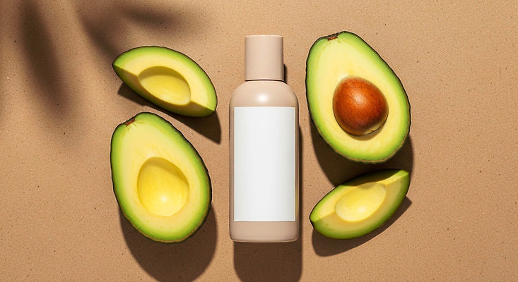 JPG 편집이미지 여자 과일 건강 뷰티 화장품 상품 피부관리 유기농 스킨케어 비타민 아보카도 보습 편집실사 AI포토 AI콘텐츠 웰빙 사람 CG 영양소 파일형식