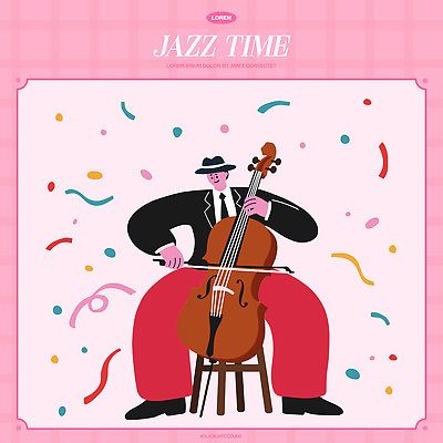 감정 문화 예술 악기 음악 컬러 컨셉 일러스트 응원 여러명 축제 소리 공연 음악가 축하 춤 화려 저녁 즐거움 재즈 국내일러스트 AI파일 직업 다수 문화예술 사람 이벤트 야간 파일형식 벡터