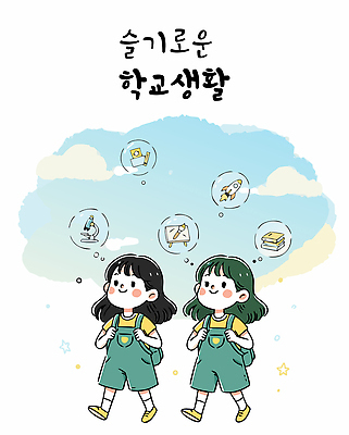 잡화 교육 감정 학교 관계 표정 야외활동 파일형식 벡터 친구 즐거움 가방 하늘 모션 상상 웃음 소풍 교실 학습 그림 놀이 독서 창의성 협력 국내일러스트 AI파일 일러스트