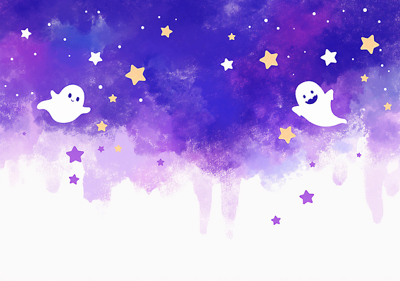 JPG 행복 별 예술 컬러 백그라운드 일러스트 밤하늘 풍경 빛 귀여움 어둠 표현 화려 유령 신비 그림 상상력 색채 몽환 국내일러스트 AI일러스트 AI콘텐츠 자연요소 감정 컨셉 하늘 야간 파일형식