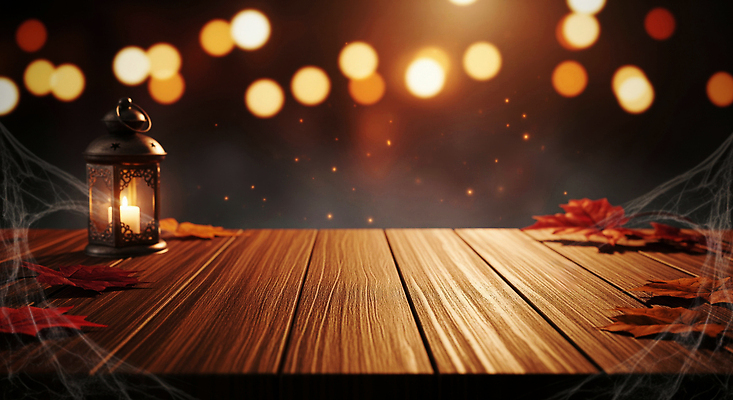 JPG 편집이미지 여유 단풍 촛불 자연 탁자 나뭇잎 따뜻함 빛 갈색 랜턴 분위기 저녁 오브젝트 펜션 이미지편집 AI컴퓨터그래픽 AI콘텐츠 감정 컬러 가구 컨셉 잎 초 숙소 조명 야간 생태계 파일형식