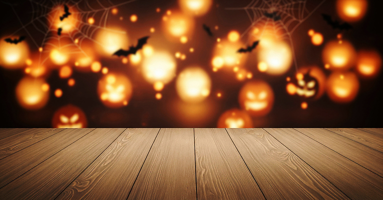 JPG 편집이미지 캐릭터 백그라운드 탁자 호박 조명 장식 빛 축제 할로윈 분위기 박쥐 이미지편집 AI컴퓨터그래픽 AI콘텐츠 가구 컨셉 채소 포유류 파일형식