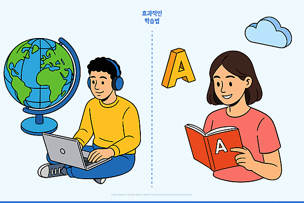 교육 컨셉 전자제품 파일형식 벡터 학습 학생 온라인 전통 책 컴퓨터 지구본 방법 독서 집중 디지털 아날로그 콘텐츠 교양 상호작용 표현 기술 일러스트 국내일러스트 AI파일