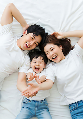 JPG 편집이미지 행복 어린이 가족 사랑 웃음 일상 부모 귀여움 도전 침대 편안함 순간 편집실사 감정 가구 컨셉 관계 표정 사람 라이프 감각 CG 파일형식