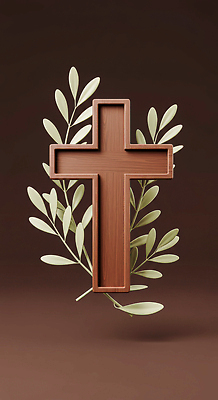 JPG 나무 편집이미지 디자인 기독교 종교 예술 상징 백그라운드 십자가 잎 자연 장식 갈색 평화 목련 편집3D 식물 꽃 컬러 컨셉 3D 생태계 파일형식