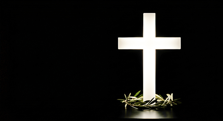 JPG 편집이미지 기독교 종교 상징 십자가 자연 조명 빛 평화 어둠 예배 신성 편집3D 컨셉 3D 생태계 파일형식