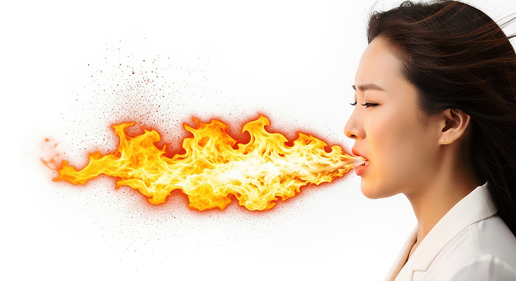 자연요소 편집이미지 감정 컨셉 불 사람 파일형식 여자 불꽃 표현 그림 창의력 포즈 강렬 상상력 몽환 열정 각도 이미지편집 JPG