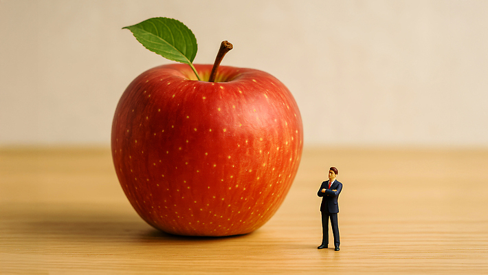 옷 컬러 컨셉 과일 사람 CG 생태계 파일형식 사과 남자 정장 크기 비교 빨간색 오브젝트 촬영 조명 자연 상징 디자인 편집실사 편집이미지 JPG