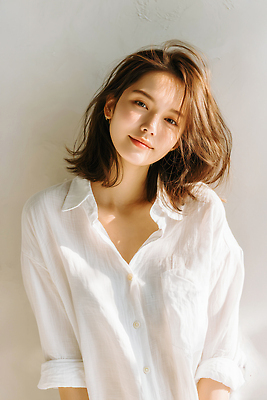 JPG 편집이미지 헤어스타일 여자 감정 포즈 미소 카메라 기쁨 매력적 셀프카메라 뷰티풀 청순 스타일 편집실사 컨셉 표정 사람 전자제품 사진촬영 CG 파일형식