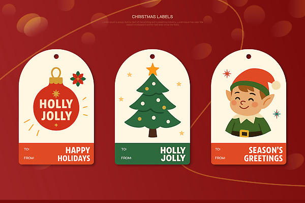 전통 디자인 계절 명절 행복 컬러 크리스마스 일러스트 선물 요리 장식 꼬리표 인사말 작품 연휴 뷰티풀 국내일러스트 AI파일 기념일 감정 미술 공휴일 라벨 파일형식 벡터
