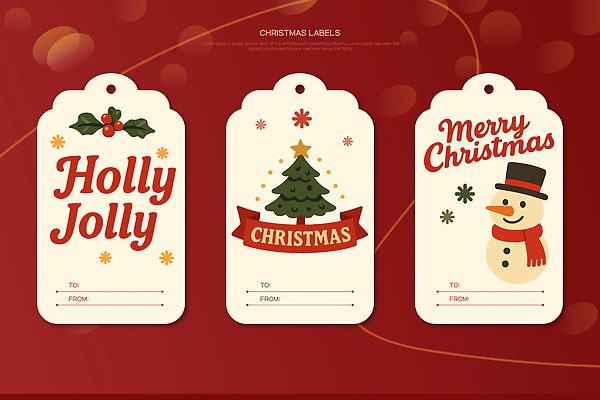 디자인 계절 행복 백그라운드 크리스마스 일러스트 눈사람 크리스마스카드 선물 이벤트 그래픽 장식 빨간색 크리스마스트리 꼬리표 축제 표현 디지털아트 스타일 국내일러스트 AI파일 기념일 감정 컬러 카드_감사 라벨 파일형식 벡터
