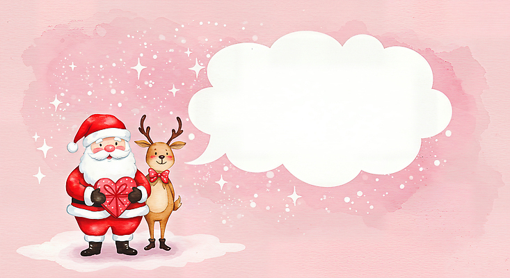 계절 기념일 감정 컨셉 크리스마스 관계 모션 파일형식 산타클로스 순록 캐릭터 백그라운드 사랑 반짝임 연말 축제 겨울 기쁨 축하 행복 장식 가족 친구 귀여움 일러스트 국내일러스트 JPG