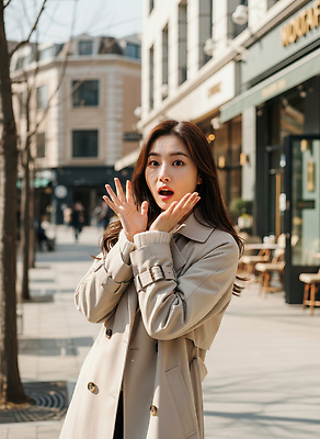 감정 한국 표정 사람 라이프 상점 CG 파일형식 여자 놀람 서울 거리 카페 패션 오후 일상 도시 편집이미지 편집실사 JPG