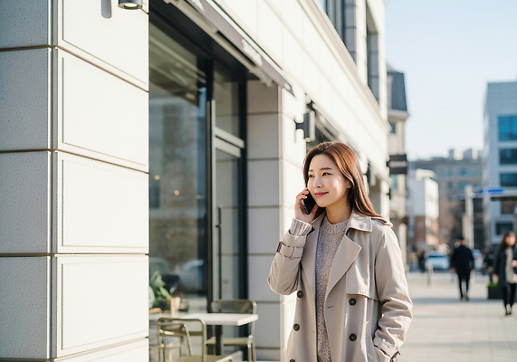 다수 모션 말하기 사람 태양 CG 파일형식 여자 통화 도시 거리 햇빛 여러명 걷기 대화 외출 유행 날씨 모던 편집이미지 편집실사 JPG